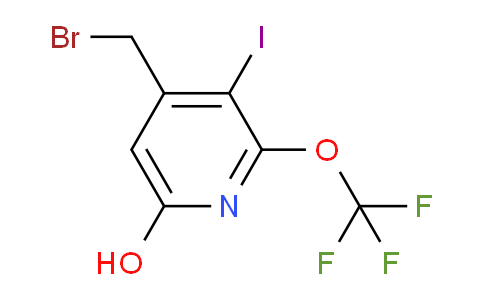4-(Bromomethyl)-6-hydroxy-3-iodo-2-(trifluoromethoxy)pyridine