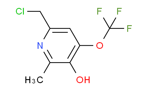 6-(Chloromethyl)-3-hydroxy-2-methyl-4-(trifluoromethoxy)pyridine