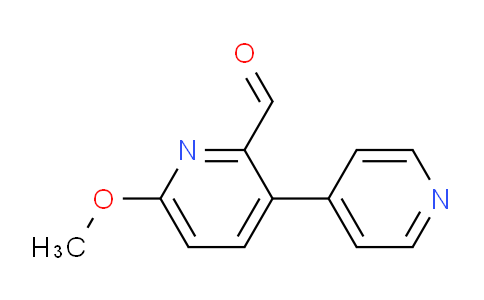 AM16539 | 1227574-75-5 | 6-Methoxy-3-(pyridin-4-yl)picolinaldehyde