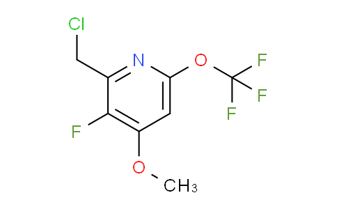 AM165400 | 1804321-72-9 | 2-(Chloromethyl)-3-fluoro-4-methoxy-6-(trifluoromethoxy)pyridine