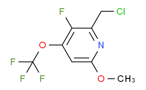 2-(Chloromethyl)-3-fluoro-6-methoxy-4-(trifluoromethoxy)pyridine
