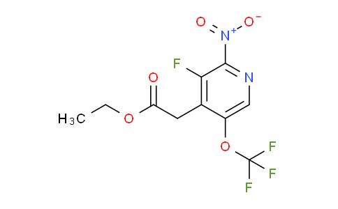 AM165407 | 1803657-38-6 | Ethyl 3-fluoro-2-nitro-5-(trifluoromethoxy)pyridine-4-acetate