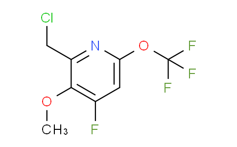 AM165408 | 1806718-28-4 | 2-(Chloromethyl)-4-fluoro-3-methoxy-6-(trifluoromethoxy)pyridine