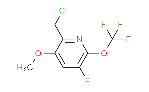 AM165411 | 1804622-99-8 | 2-(Chloromethyl)-5-fluoro-3-methoxy-6-(trifluoromethoxy)pyridine