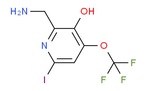 2-(Aminomethyl)-3-hydroxy-6-iodo-4-(trifluoromethoxy)pyridine