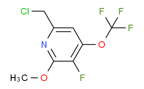 6-(Chloromethyl)-3-fluoro-2-methoxy-4-(trifluoromethoxy)pyridine