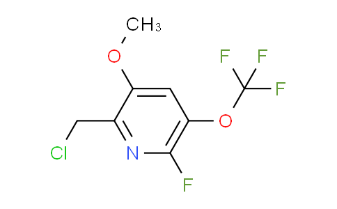 AM165419 | 1803955-36-3 | 2-(Chloromethyl)-6-fluoro-3-methoxy-5-(trifluoromethoxy)pyridine