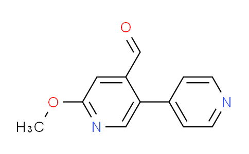 AM16542 | 1227574-83-5 | 2-Methoxy-5-(pyridin-4-yl)isonicotinaldehyde