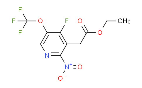 AM165420 | 1804316-66-2 | Ethyl 4-fluoro-2-nitro-5-(trifluoromethoxy)pyridine-3-acetate