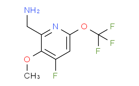 AM165434 | 1804428-73-6 | 2-(Aminomethyl)-4-fluoro-3-methoxy-6-(trifluoromethoxy)pyridine