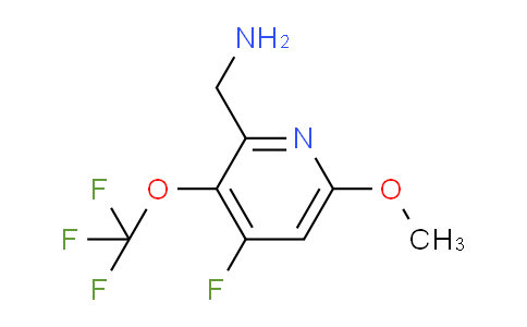 AM165437 | 1804303-98-7 | 2-(Aminomethyl)-4-fluoro-6-methoxy-3-(trifluoromethoxy)pyridine