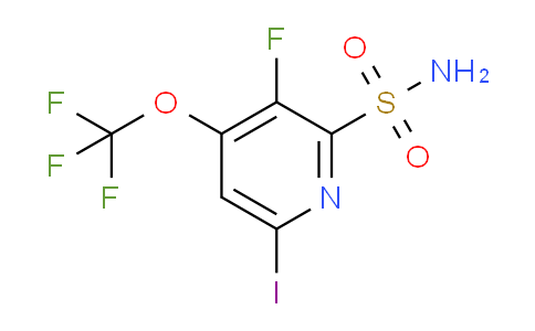 AM165439 | 1804788-53-1 | 3-Fluoro-6-iodo-4-(trifluoromethoxy)pyridine-2-sulfonamide