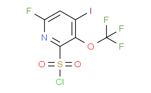 AM165451 | 1804327-43-2 | 6-Fluoro-4-iodo-3-(trifluoromethoxy)pyridine-2-sulfonyl chloride