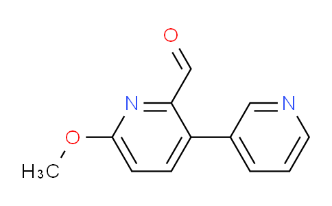 AM16546 | 1227601-09-3 | 6-Methoxy-3-(pyridin-3-yl)picolinaldehyde