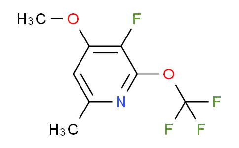 AM165475 | 1804822-88-5 | 3-Fluoro-4-methoxy-6-methyl-2-(trifluoromethoxy)pyridine