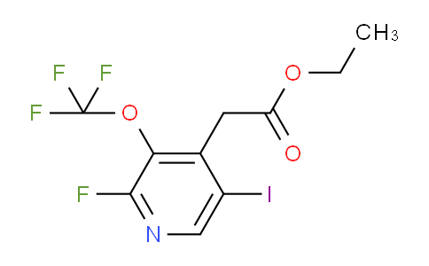 AM165479 | 1806715-41-2 | Ethyl 2-fluoro-5-iodo-3-(trifluoromethoxy)pyridine-4-acetate
