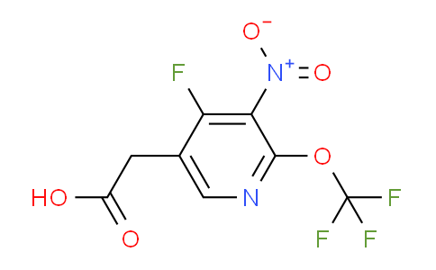 AM165482 | 1804757-82-1 | 4-Fluoro-3-nitro-2-(trifluoromethoxy)pyridine-5-acetic acid