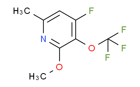 AM165492 | 1804622-22-7 | 4-Fluoro-2-methoxy-6-methyl-3-(trifluoromethoxy)pyridine