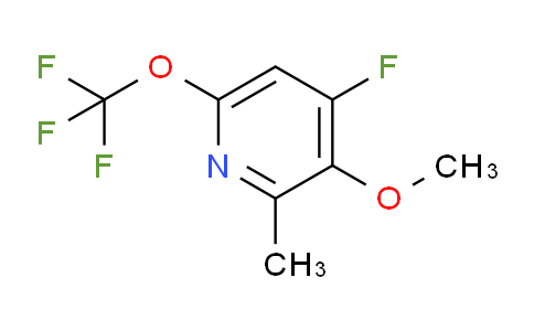 AM165493 | 1806717-56-5 | 4-Fluoro-3-methoxy-2-methyl-6-(trifluoromethoxy)pyridine