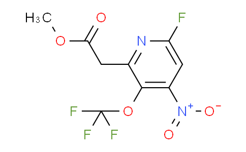 AM165496 | 1804818-43-6 | Methyl 6-fluoro-4-nitro-3-(trifluoromethoxy)pyridine-2-acetate