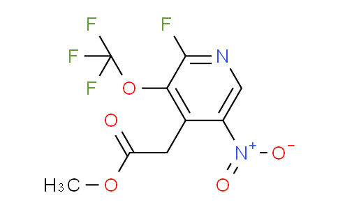 AM165498 | 1803657-13-7 | Methyl 2-fluoro-5-nitro-3-(trifluoromethoxy)pyridine-4-acetate