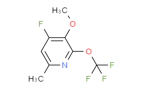 AM165504 | 1804789-03-4 | 4-Fluoro-3-methoxy-6-methyl-2-(trifluoromethoxy)pyridine