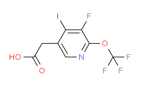 AM165510 | 1805966-88-4 | 3-Fluoro-4-iodo-2-(trifluoromethoxy)pyridine-5-acetic acid