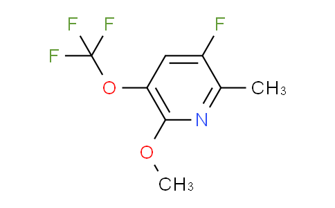 AM165511 | 1804303-47-6 | 3-Fluoro-6-methoxy-2-methyl-5-(trifluoromethoxy)pyridine