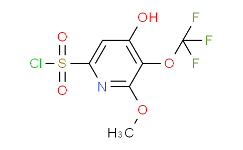 AM165522 | 1806048-67-8 | 4-Hydroxy-2-methoxy-3-(trifluoromethoxy)pyridine-6-sulfonyl chloride