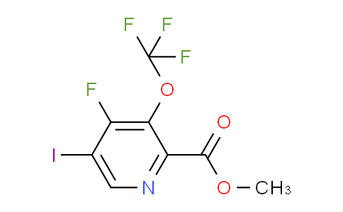 AM165523 | 1803654-35-4 | Methyl 4-fluoro-5-iodo-3-(trifluoromethoxy)pyridine-2-carboxylate