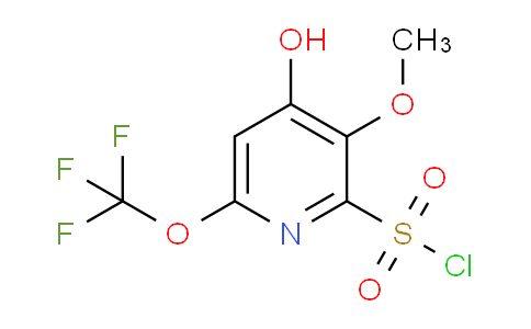 AM165527 | 1804437-16-8 | 4-Hydroxy-3-methoxy-6-(trifluoromethoxy)pyridine-2-sulfonyl chloride