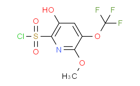 AM165529 | 1806185-60-3 | 5-Hydroxy-2-methoxy-3-(trifluoromethoxy)pyridine-6-sulfonyl chloride