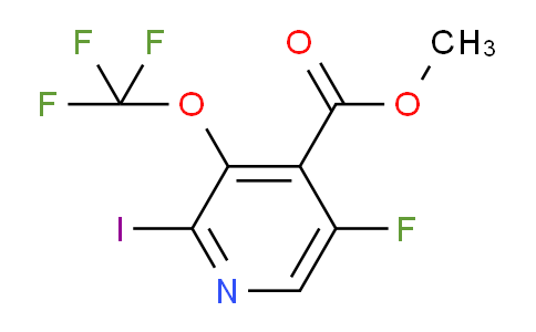 AM165531 | 1804426-01-4 | Methyl 5-fluoro-2-iodo-3-(trifluoromethoxy)pyridine-4-carboxylate