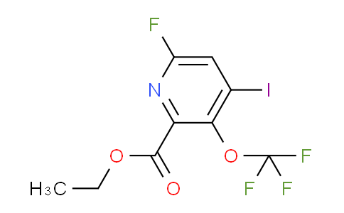 AM165542 | 1803654-41-2 | Ethyl 6-fluoro-4-iodo-3-(trifluoromethoxy)pyridine-2-carboxylate
