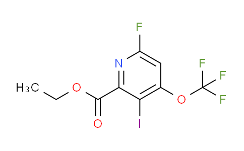 AM165547 | 1804307-46-7 | Ethyl 6-fluoro-3-iodo-4-(trifluoromethoxy)pyridine-2-carboxylate