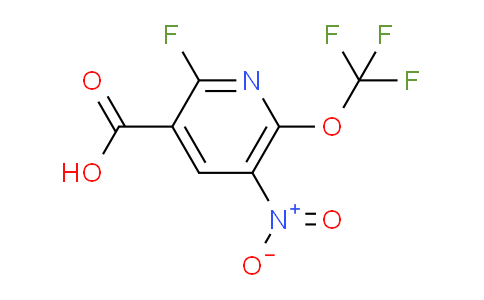 AM165558 | 1804749-91-4 | 2-Fluoro-5-nitro-6-(trifluoromethoxy)pyridine-3-carboxylic acid