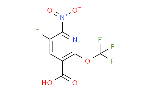 AM165567 | 1804749-96-9 | 3-Fluoro-2-nitro-6-(trifluoromethoxy)pyridine-5-carboxylic acid