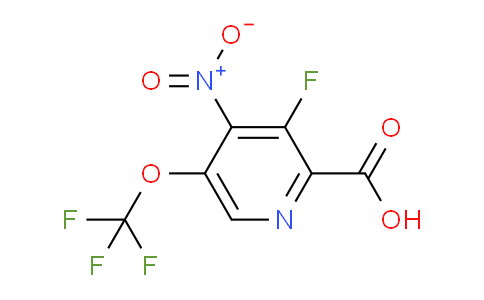 AM165570 | 1804755-16-5 | 3-Fluoro-4-nitro-5-(trifluoromethoxy)pyridine-2-carboxylic acid