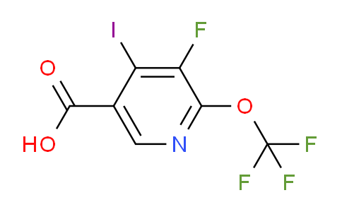 AM165576 | 1804314-08-6 | 3-Fluoro-4-iodo-2-(trifluoromethoxy)pyridine-5-carboxylic acid