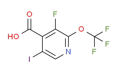 AM165578 | 1804324-98-8 | 3-Fluoro-5-iodo-2-(trifluoromethoxy)pyridine-4-carboxylic acid