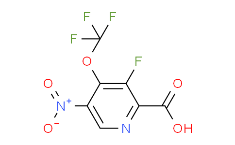 AM165580 | 1805991-30-3 | 3-Fluoro-5-nitro-4-(trifluoromethoxy)pyridine-2-carboxylic acid