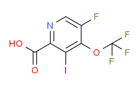 AM165581 | 1804307-35-4 | 5-Fluoro-3-iodo-4-(trifluoromethoxy)pyridine-2-carboxylic acid