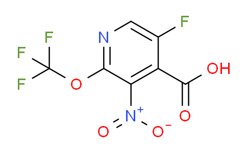 AM165583 | 1804755-24-5 | 5-Fluoro-3-nitro-2-(trifluoromethoxy)pyridine-4-carboxylic acid