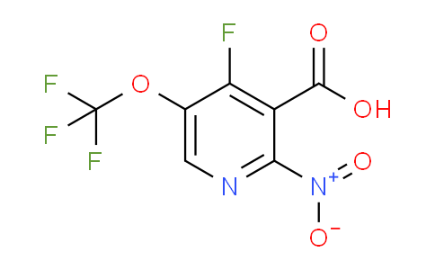AM165586 | 1804816-13-4 | 4-Fluoro-2-nitro-5-(trifluoromethoxy)pyridine-3-carboxylic acid