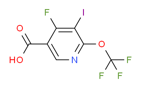 AM165587 | 1806716-83-5 | 4-Fluoro-3-iodo-2-(trifluoromethoxy)pyridine-5-carboxylic acid