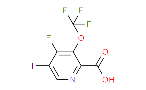 AM165590 | 1805957-90-7 | 4-Fluoro-5-iodo-3-(trifluoromethoxy)pyridine-2-carboxylic acid