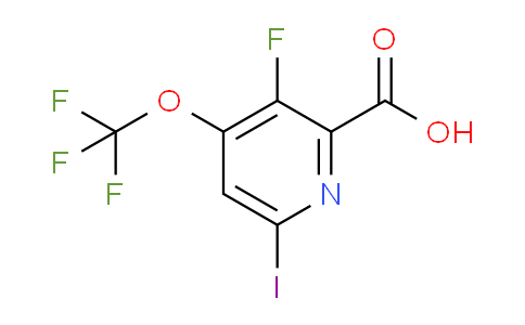 AM165591 | 1803653-86-2 | 3-Fluoro-6-iodo-4-(trifluoromethoxy)pyridine-2-carboxylic acid