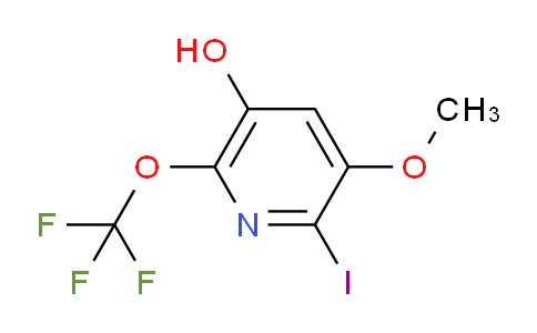 AM165601 | 1804631-78-4 | 5-Hydroxy-2-iodo-3-methoxy-6-(trifluoromethoxy)pyridine