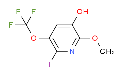 3-Hydroxy-6-iodo-2-methoxy-5-(trifluoromethoxy)pyridine