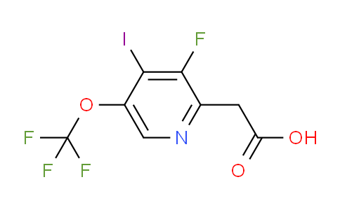 AM165614 | 1804825-88-4 | 3-Fluoro-4-iodo-5-(trifluoromethoxy)pyridine-2-acetic acid